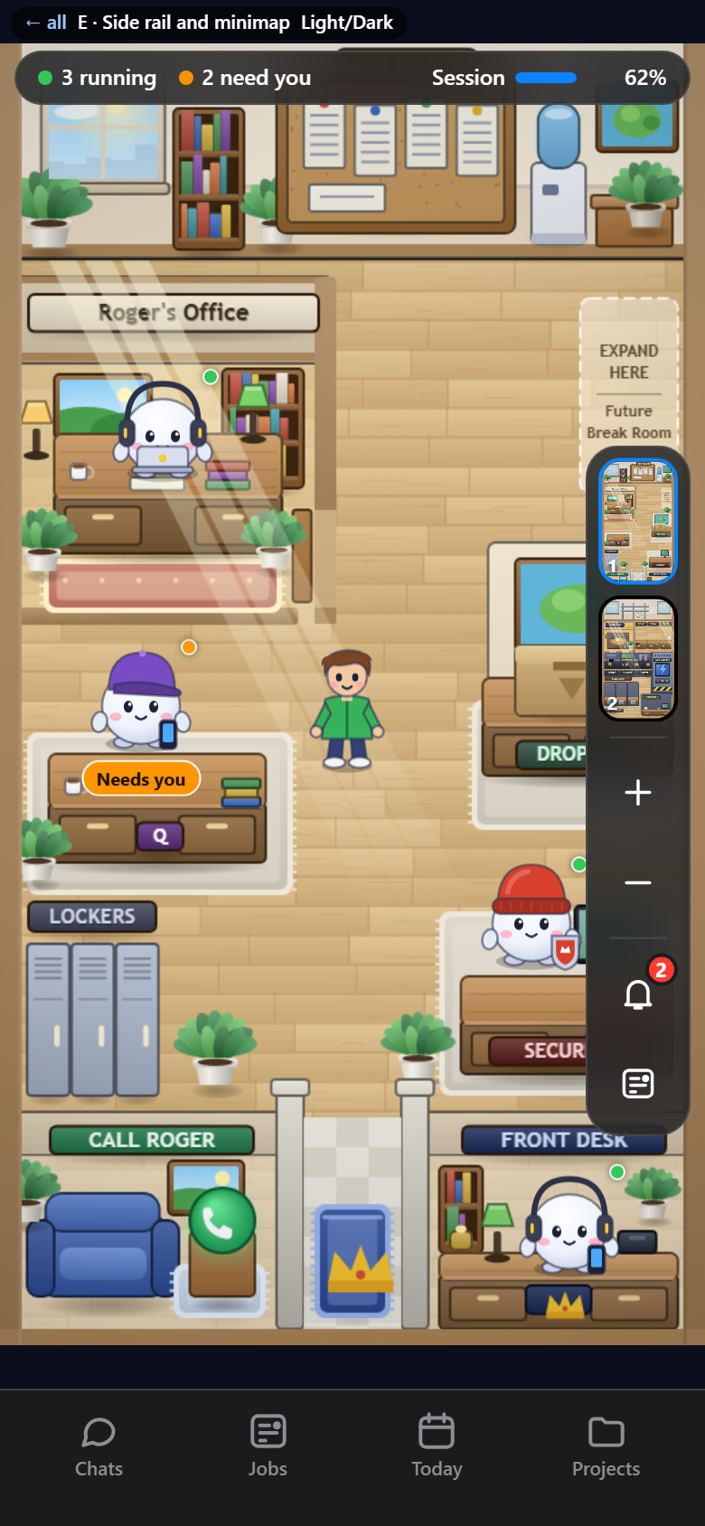 Option E phone screenshot