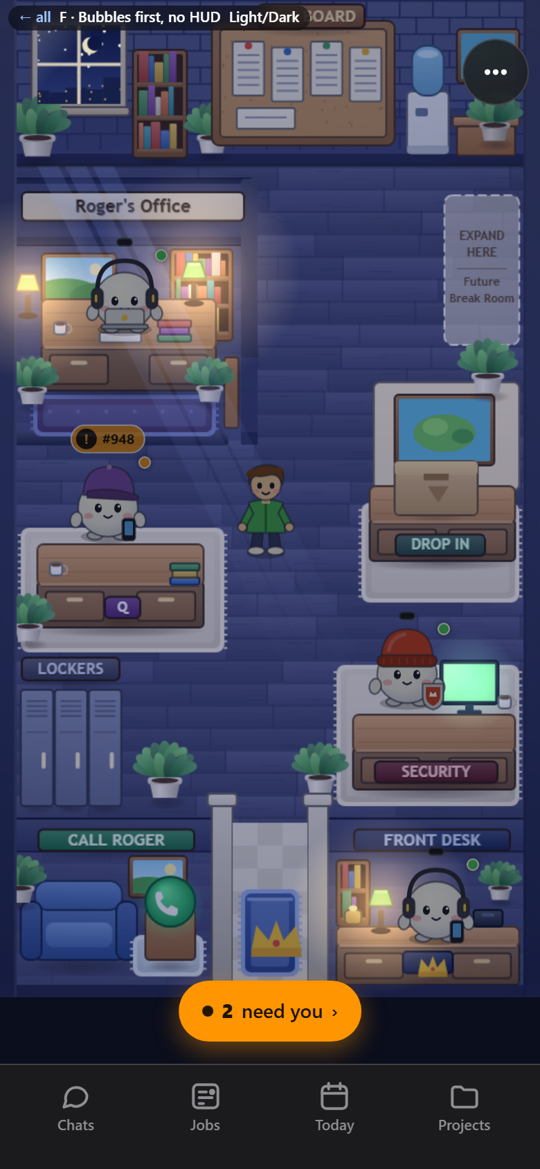 Option F phone screenshot